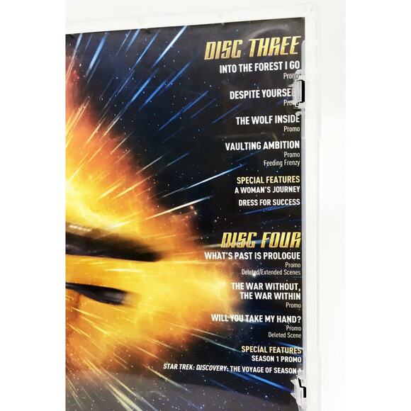 Star Trek: Discovery Emmy DVDs, Season 1, 15 eps. 4-DVDs - Used Gently Watched - Picture 3 of 5